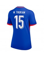 Francie Marcus Thuram #15 Domácí Dres pro Dámské ME 2024 Krátký Rukáv